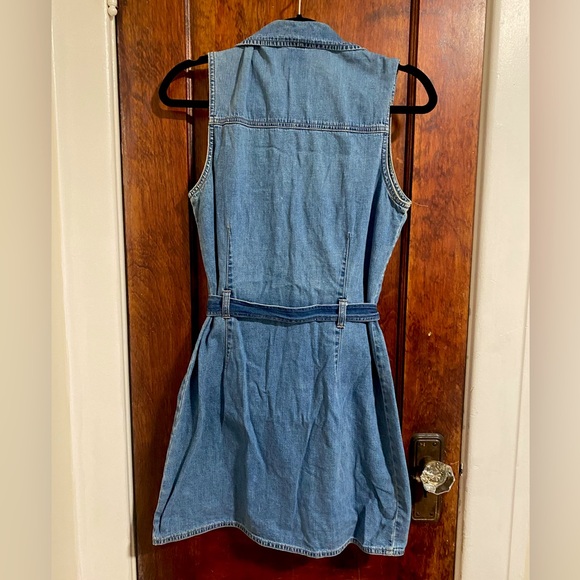 Denim Mini Dress - Picture 2 of 3